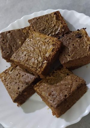 A picture of Choco Heze/Nutella Brownies.