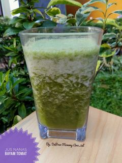 Foto resep Jus Nanas Bayam Tomat