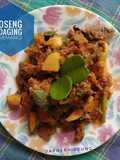 Oseng daging kemangi