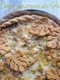Torta salata salsiccia e porri