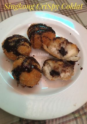 Foto resep Singkong Crispy Coklat (#PR-Gorengan)