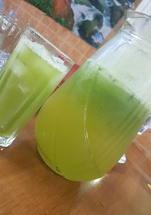 صورة لوصفة عصير ليمون بالنعناع