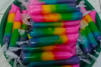 Resep Es lilin rainbow, Menggugah Selera