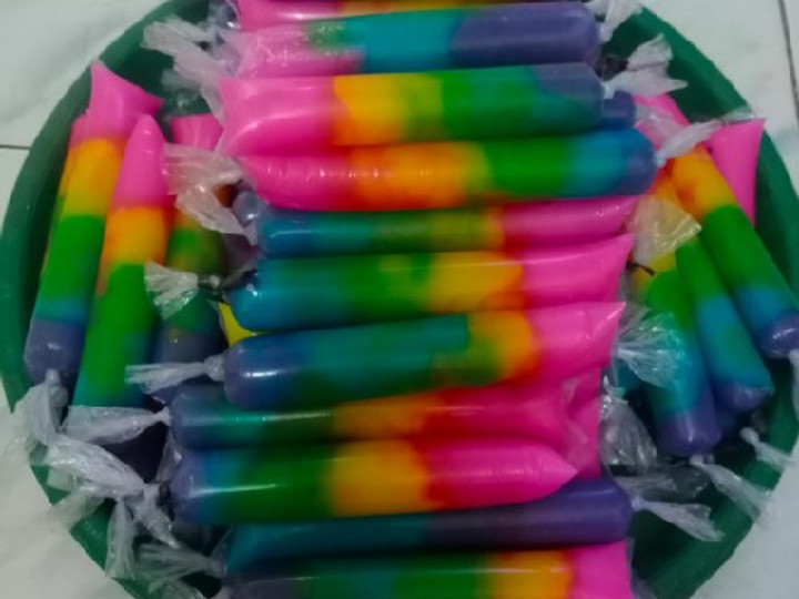 Resep Es lilin rainbow, Menggugah Selera