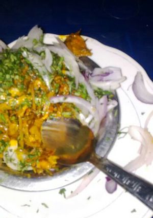 A picture of Ugba made with okporoko.
