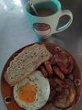 Huevito con maple 🍳🥓🍯