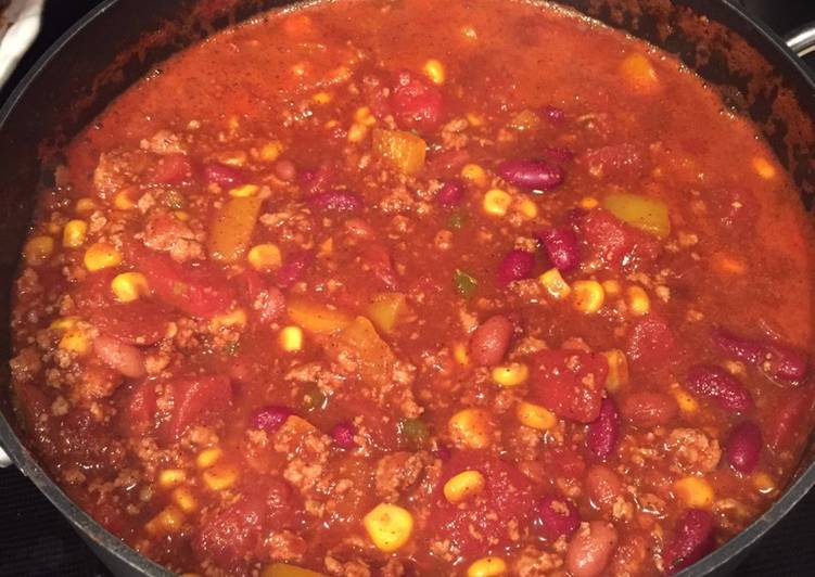 Simple Way to Prepare Super Quick Homemade Chili