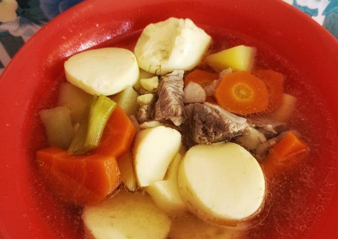 Resep Sop DaFu (Daging Tofu) oleh mom👑 - Cookpad