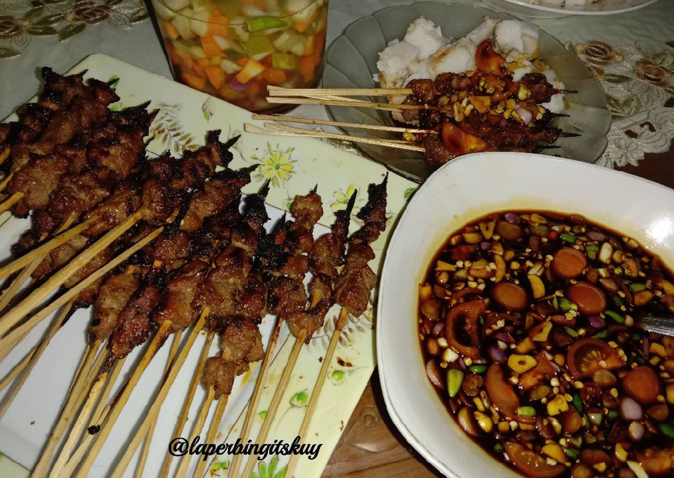 Sate Sapi Manis Ala Maranggi