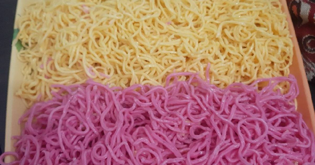 119 Resep Cara Membuat Mie Pelangi Enak Dan Sederhana Ala Rumahan Cookpad