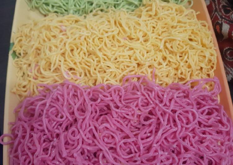 Resep Unik Mie Sehat Pelangi Razhati Nikmat Lezat