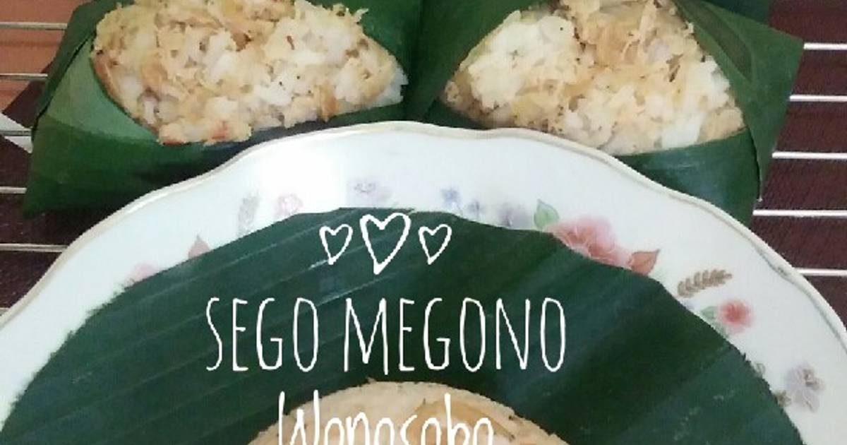 16 Resep Sego Megono Wonosobo Enak Dan Mudah Cookpad