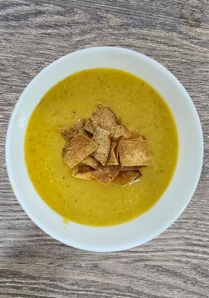 صورة لوصفة شوربة العدس المجروش