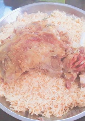 صورة لوصفة ارز بخاري باللحم طريقة سهلة