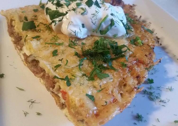 Recipe of Super Quick Homemade Sausage &amp; Fennel Frittata