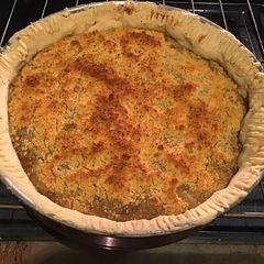A picture of California Farm Carmelized Onion Pie.
