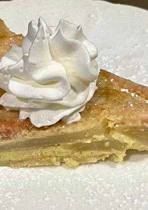 A picture of Pear Custard Dessert 🍐.