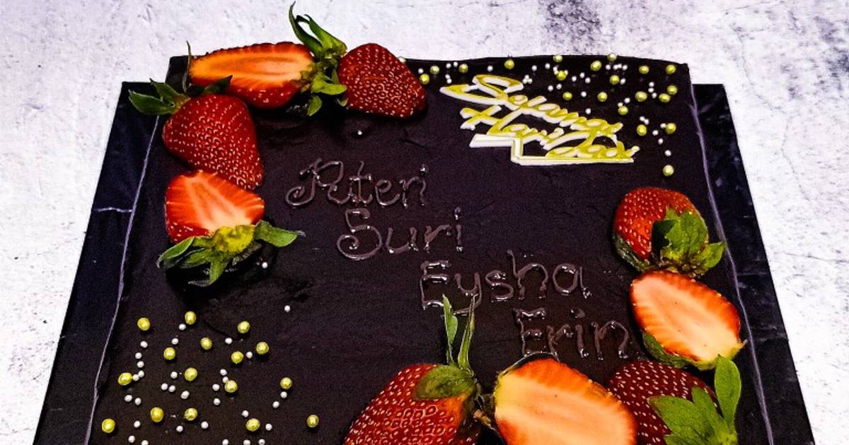 Resipi Kek Coklat Moist Oleh Aznie Khasri Cookpad
