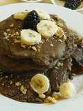 Black berry banana chocolate Pancake –Western treat reinvented