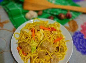 Foto resep Mie basah goreng