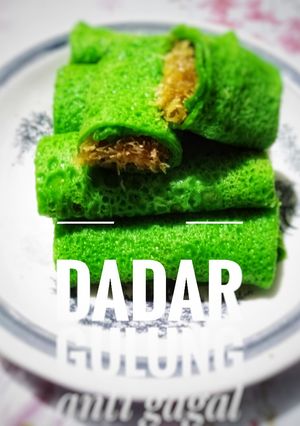 Foto resep Dadar Gulung isi unti Kelapa.anti gagal