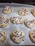Soft Butter Cookies with Chocolate Chips