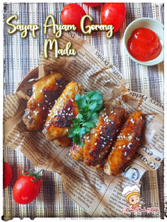 Foto resep Sayap Ayam Goreng Madu