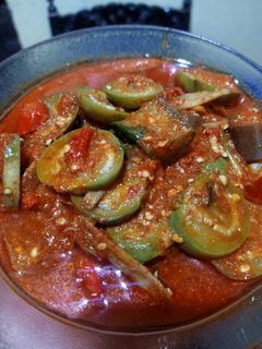 Foto resep Oseng pedas manis terong bulat dan teri