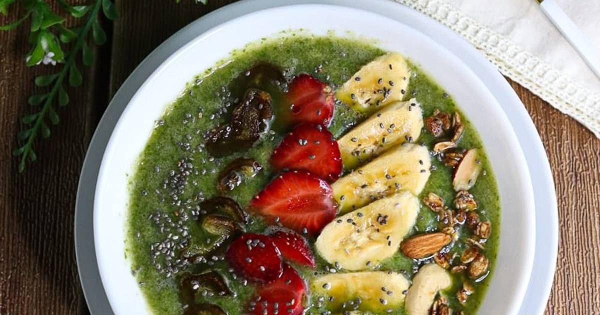 Resep Green Smoothies Bowl Oleh Clarissas Kitchen Cookpad 3257