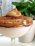 Dessert alla crema di caffè e yogurt
