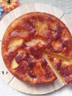 電鍋零失敗♡蜜香蘋果蛋糕 的食譜成品照片