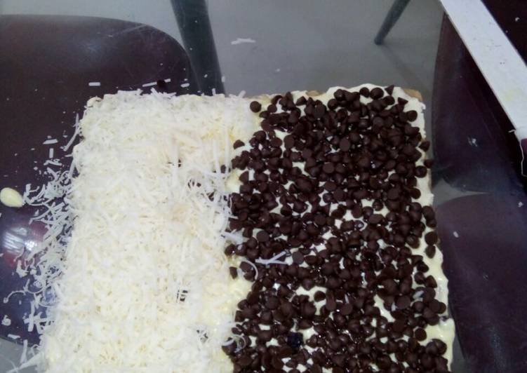 Bolu wisman keju+coklat cip