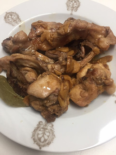 Una foto de Conejo al ajillo de toda la vida