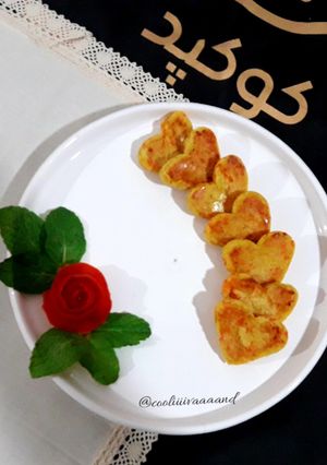 عکسی از دستور کوکو سیب‌زمینی‌ قالبی بدون تخم مرغ