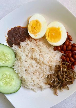 Foto resep Nasi Lemak ala Malaysia