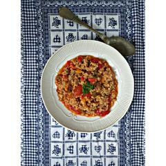 Bulgur pilaf A picture of Bulgur pilaf.