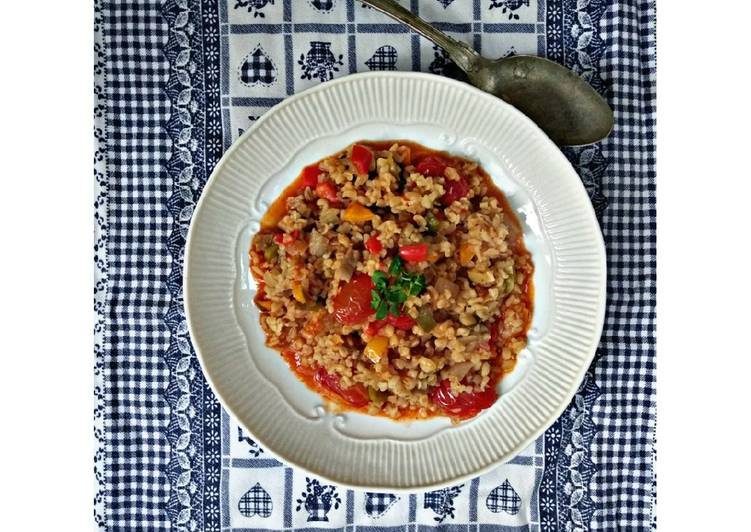 Recipe of Any-night-of-the-week Bulgur pilaf