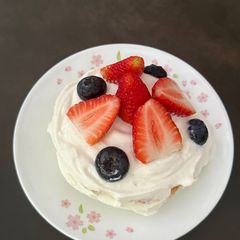 High Protein Berry Souffle A picture of High Protein Berry Souffle.