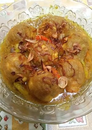 Foto resep Telur bumbu kuning