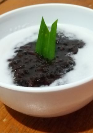 Foto resep 1. Bubur ketan hitam ala bunda dian