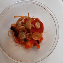 A picture of Fried Veggies For Sauce Base.