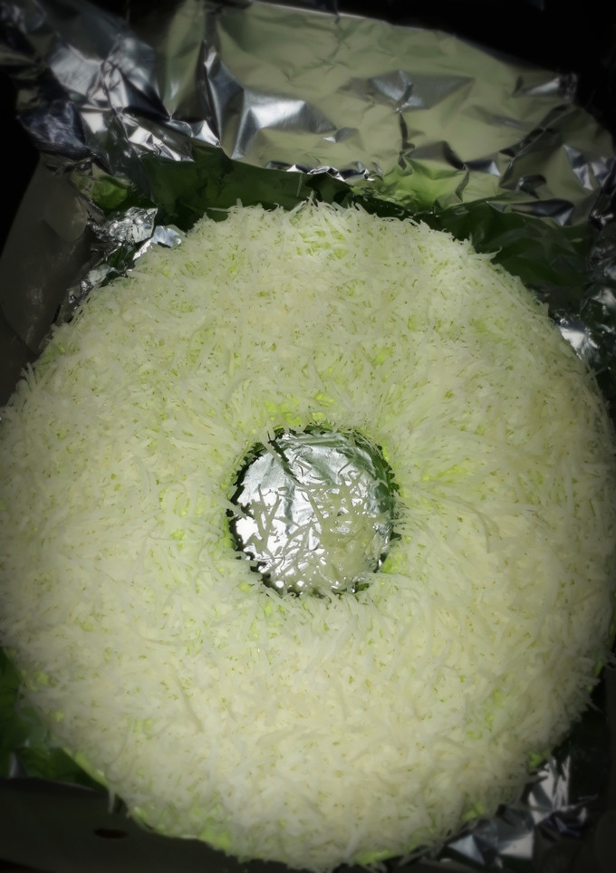 Foto resep Bolu Pandan Santan Kukus