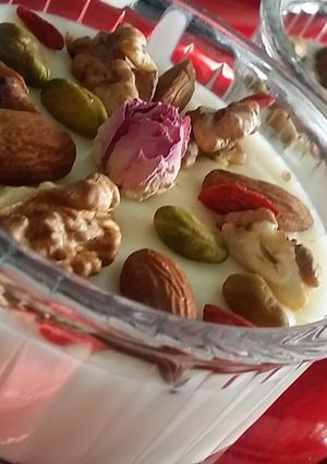 Une photo de Mhallabiyé / crème au lait à l’orientale (Syrie)