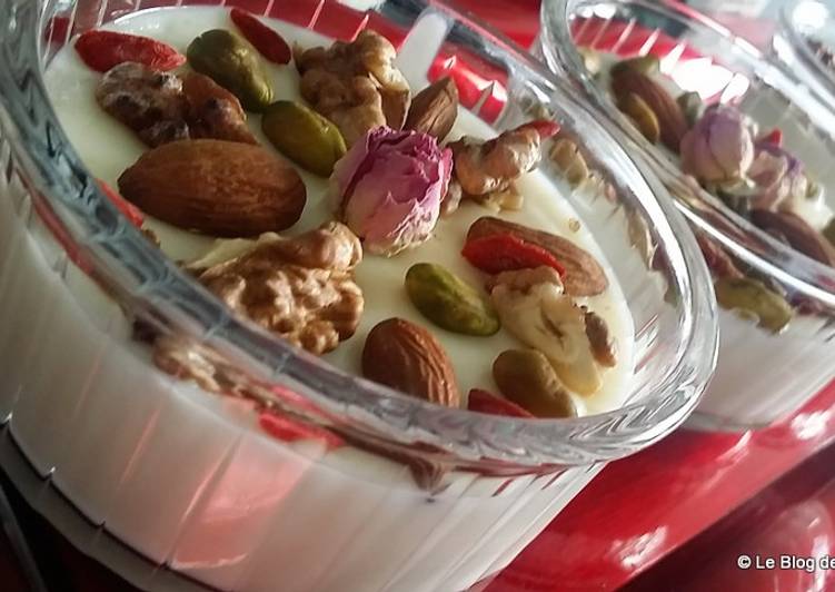Nos 9 Meilleures Recettes de Mhallabiyé / crème au lait à l’orientale (Syrie)