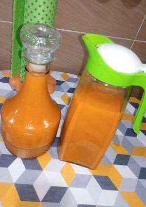 صورة لوصفة عصير الجزر