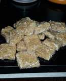 Cocadas de coco con piña