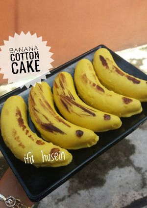 Foto resep Banana cotton cake