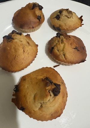 Una foto de Muffin de Harina de Avena y Banana