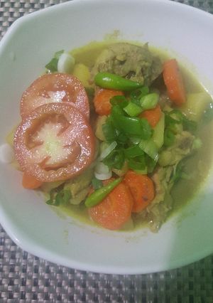 Foto resep Tulangan Bumbu Kuning Pedas