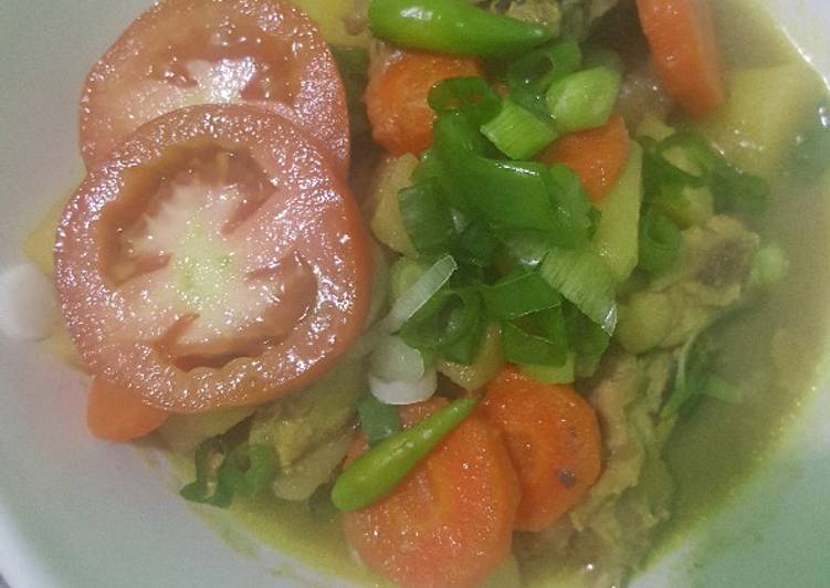 Tulangan Bumbu Kuning Pedas